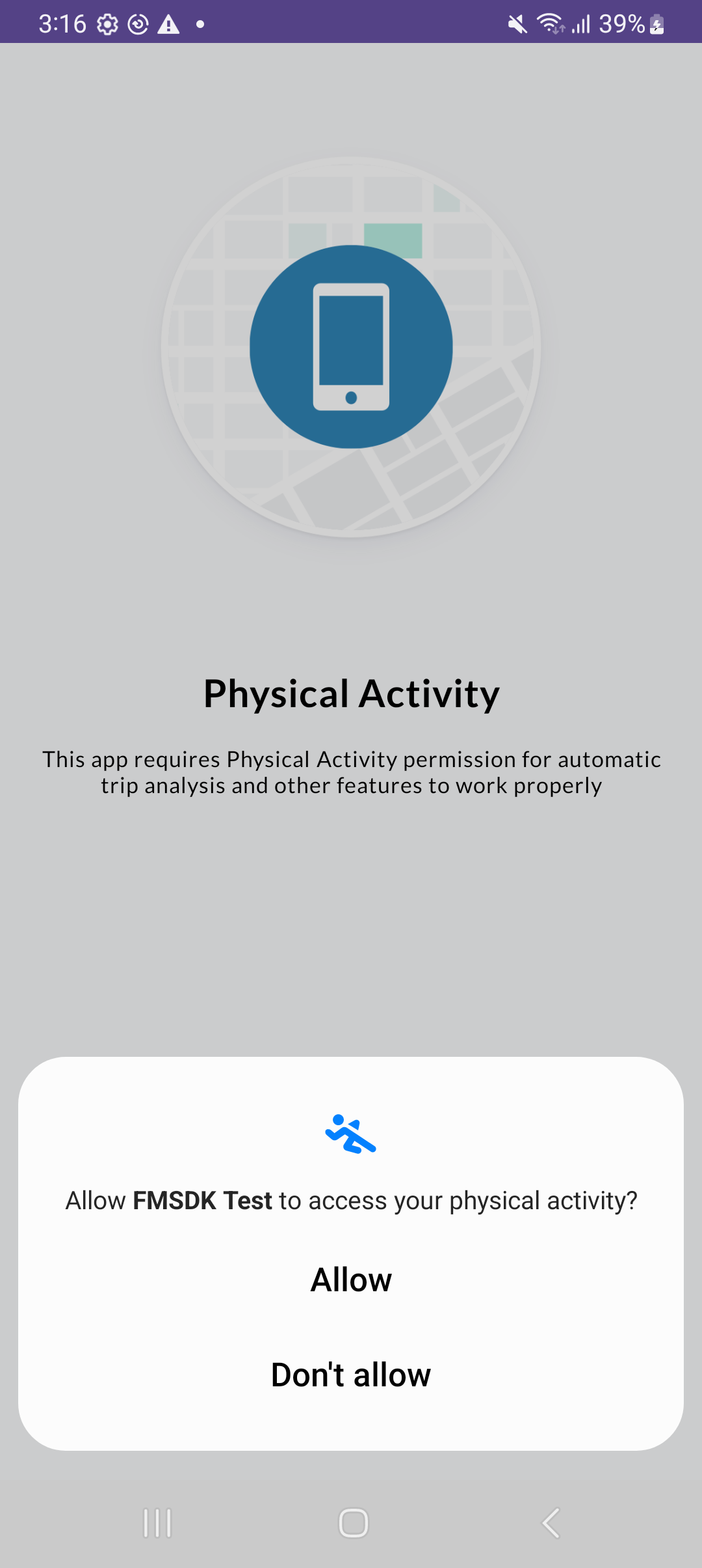 Physical Activity Permission